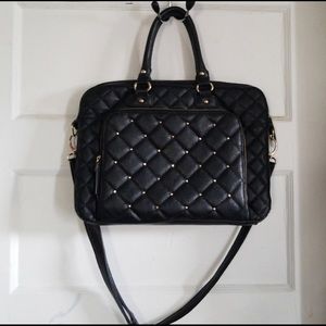 Aldo Black Laptop Bag